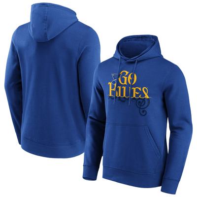 St. Louis Blues Hometown Graphic Hoodie - Royal Mens