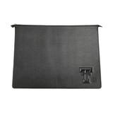 Black Texas Tech Red Raiders Debossed Faux Leather Laptop Case