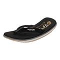 COOL shoe corp. Herren Knochen 2 Flipflop, Schwarz, 41.5 EU Weit