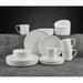 Mikasa Camila Chip Resistant 16-Piece Dinnerware Set Bone China/Ceramic in White | Wayfair 5274301