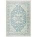 Blue 72 x 48 x 0.2 in Living Room Area Rug - Blue 72 x 48 x 0.2 in Area Rug - Ottomanson Machine Washable Wrinkle Free Flatweave Traditional Area Rug for Living Room, Hallway Runner | Wayfair