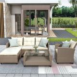 Red Barrel Studio® Outdoor, Patio Furniture Sets | 29.9 H x 70.5 W x 26.4 D in | Wayfair 73F5526AE58141DA9E5975A4C6753DE0