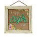 The Holiday Aisle® “Happy Easter Y’All" Wall Sign Wood in Brown | 10 H x 0.47 W x 10 D in | Wayfair 108765EE45E743DE85BE3976A866A9C7