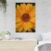 Rosalind Wheeler Yellow Daisy Flower - 1 Piece Rectangle Graphic Art Print On Wrapped Canvas in White | 36 H x 24 W x 2 D in | Wayfair