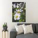 Rosalind Wheeler White Daisy Flowers In Bloom During Daytime 15 - 1 Piece Rectangle Graphic Art Print On Wrapped Canvas | Wayfair