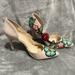 Jessica Simpson Shoes | Jessica Simpson Pristina Floral Embroidered Pumps/Heels | Color: Cream | Size: 7.5