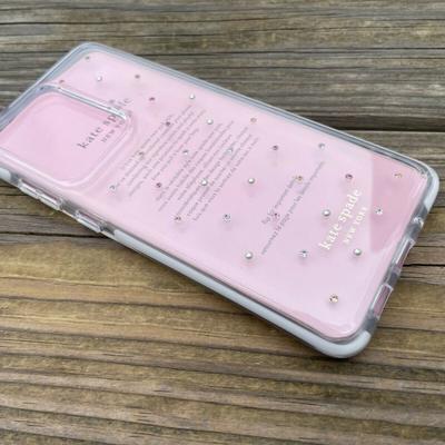 Kate Spade Cell Phones & Accessories | Kate Spade New York Phone Case For Samsung Galaxy S20 Ultra Clear W/ Crystal $50 | Color: White | Size: Os