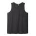 Men's Big & Tall Lightweight Pocket Tank by KingSize in Heather Charcoal (Size XL)