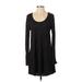 Dolan Casual Dress - A-Line: Black Print Dresses - Women's Size Small