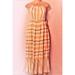 Jessica Simpson Dresses | Jessica Simpson Multi Color Stripe Spaghetti Strap Sundress Xl | Color: Cream/Yellow | Size: Xlg