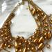 J. Crew Jewelry | J Crew Holiday Necklace | Color: Brown/Gold | Size: Os