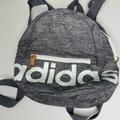 Adidas Bags | Gray Mini Adidas Linear Backpack Purse | Color: Gray | Size: Os