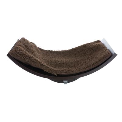 Wall Mounted Cat Bed Platform by TRIXIE in Espresso Brown