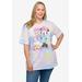 Plus Size Women's Disney Minnie Mouse & Daisy Duck Pastel T-Shirt T-Shirt by Disney in Multi (Size 2X (18-20))