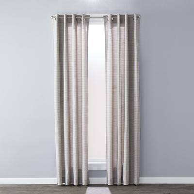 Wide Width Sunsafe Maeve Window Panel Curtains by SKL Home in Gray (Size 40