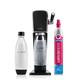 SodaStream Art Sparkling Water Maker, Sparkling Water Machine & 1L Fizzy Water Bottle, Retro Drinks Maker w. BPA-Free Water Bottle & 60L Co2 Gas, Safe Home Carbonated Water & Quick Connect - Black