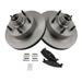 1994-2002 Ford E150 Econoline Club Wagon Front Brake Pad and Rotor Kit - TRQ