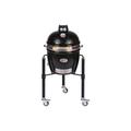 Barbecue monolith kamado junior pro series 2.0 nero con carrello (38124)