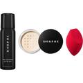 Morphe Teint Make-up Fixing Spray & Fixierpuder Geschenkset Mini Continous Setting Mist 36.8 g + Mini Bake & Set Setting Powder in Translucent 2.5 g + Highlight & Contour Swamm