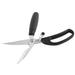 Kitchen Multifunction Chicken Bone Scissors Professional Poultry Shears for Chef - Black,Silver Tone