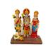 MDR Trading Inc. Ram Laxman Sita & Hanuman Figurine Resin, Cotton in Brown/Red/Yellow | 4.25 H x 4 W x 2 D in | Wayfair SC-MF14166