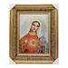 Darby Home Co Immaculate Heart of Mary Tapestry Blended Fabric in Blue/Brown/Red | 21 H x 17 W in | Wayfair 26BA9B5D29E44839AAEFE0941D9CAC27