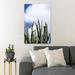 MentionedYou Green Cactus Plants Under Blue Sky During Daytime - 1 Piece Rectangle Graphic Art Print On Wrapped Canvas in Blue/Green | Wayfair