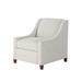 Armchair - Three Posts™ Lavin 32" Wide Armchair Polyester/Fabric/Other Performance Fabrics in Gray/White | 35 H x 32 W x 36 D in | Wayfair