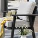 Lark Manor™ Aisatou Patio Chair w/ Cushions Wicker/Rattan in Gray | 31.89 H x 28.54 W x 31.49 D in | Wayfair 1A408D1FB2434AF0BEFF8E43573DB1DE