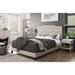 Lark Manor™ Amyliah Tufted Low Profile Standard Bed Upholstered/Polyester in Gray | 49.2 H x 43.1 W x 80.6 D in | Wayfair