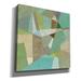 Orren Ellis 'Spa Geo Metric' By Silvia Vassileva, Canvas Wall Art, 37"X37" Canvas, Wood in Green | 37 H x 37 W x 1.5 D in | Wayfair