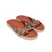 Coach Shoes | Coach Signature Bonny P229 Sandals Slides Women's Size 7.5 | Color: Brown/Orange | Size: 7.5