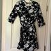 Kate Spade Dresses | Kate Spade Floral Silk Dress Size 2 Euc | Color: Black | Size: 2