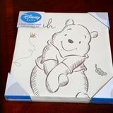 Disney Other | Disney Baby A Bear Named Pooh Canvas Wall Art Classic | Color: Cream | Size: Osbb