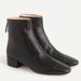 J. Crew Shoes | J. Crew Black Leather Cap Toe Ankle Boots 6 | Color: Black | Size: 6