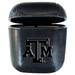 Black Texas A&M Aggies Faux Leather Airpods Case