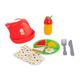 Corolle 9000141270 Heart Bon Appetit Puppenkoffer für Puppen 36 und 42 cm, Mehrfarbig, Large