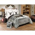 Comforter Set 3PC K Deer In Snowy Forest (King) - Safdie & Co 60420.EC3K.02