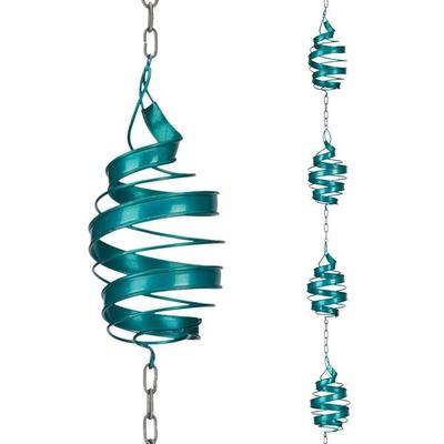 Regal Art & Gift 20531 - Rain Chain - Swirl Lawn and Garden Chains