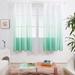 Deconovo Ombre Sheer Curtain Panel Pair(2 Panel)