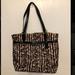 Coach Bags | Coach Leopard Print Tote Purse | Color: Black/Cream | Size: Os