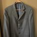 Burberry Suits & Blazers | Burberry London Mens Blazer Blue 90% Wool 10% Silk 40 Reg | Color: Blue | Size: 40r