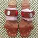 Kate Spade Shoes | Kate Spade Slide Sandals ~ Sz 7 ~ Boho Hindu Moroccan Gypsy Style ~ Worn Once! | Color: Brown/Red | Size: 7