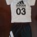 Adidas Matching Sets | Adidas Black&White Set | Color: Black/White | Size: 3tb