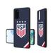 Navy USWNT Galaxy Diagonal Stripe Design Bump Case