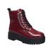 Women's Janet Bootie by C&C California in Burgundy (Size 9 M)