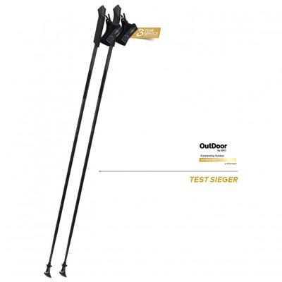 Komperdell - Traveller FXP - Nordic Walking Stöcke Länge 125 cm schwarz Image