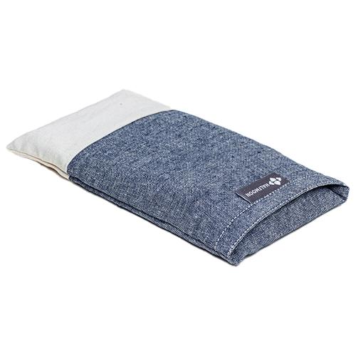 Halfmoon - Linen Eye Pillow - Yogakissen Gr 20,3 cm x 11,5 cm ivory / surf