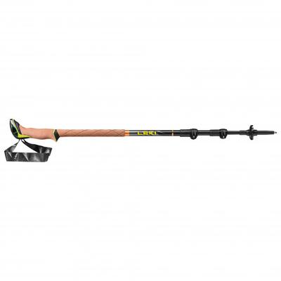 Leki - Sherpa - Trekkingstöcke Länge 110-145 cm grau/gelb Image