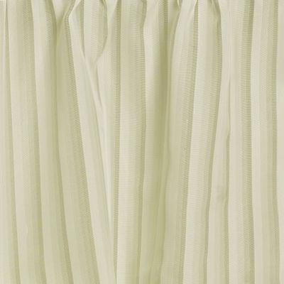 Nimbus Stripe Scarf Valance, 52 x 144, Celery